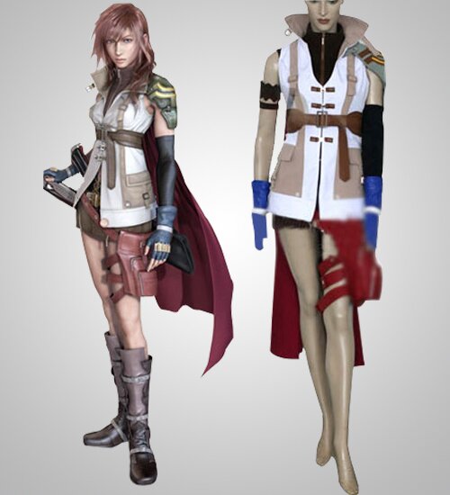 Final Fantasy XIII Lightning Cosplay Costume For Sale
