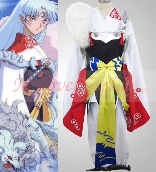 Inuyasha Sesshoumaru Cosplay Costume