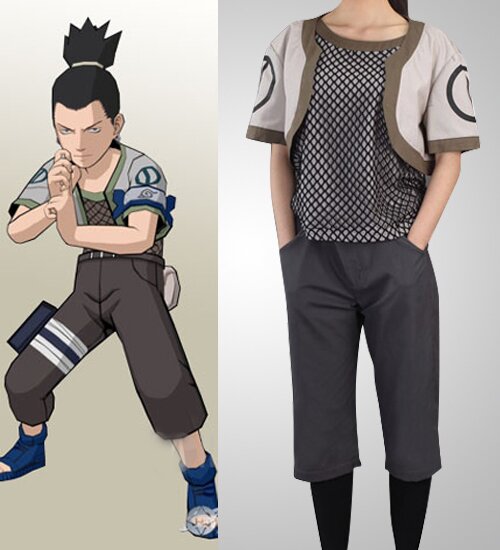 Naruto Nara Shikamaru Cheap Cosplay Costume