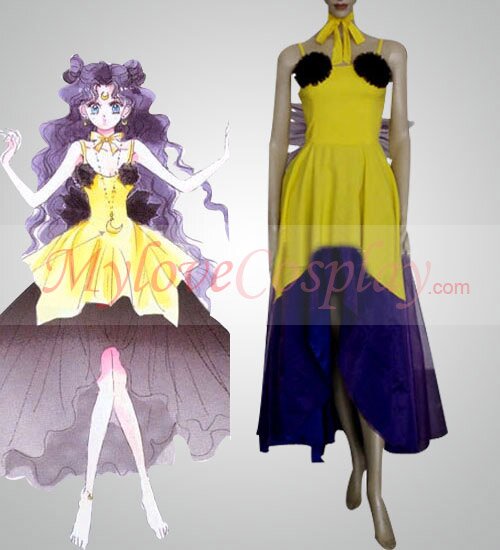 Cheap Sailor Moon Luna Human Form Cosplay Costumes For Sale