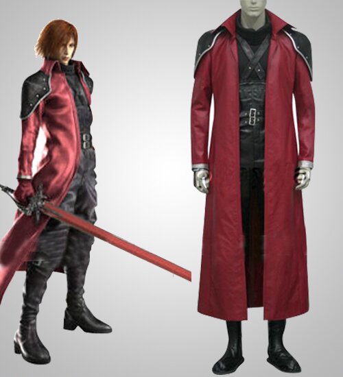 Final Fantasy VII Genesis Rhapsodos Cosplay Costumes