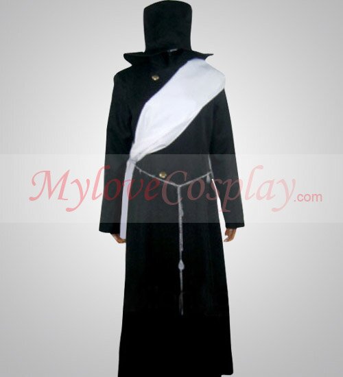 Black Butler Cosplay undertaker Costume Black