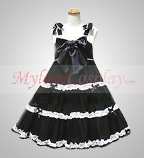 Custom Princess Dress Cosplay Costume For Sale Black